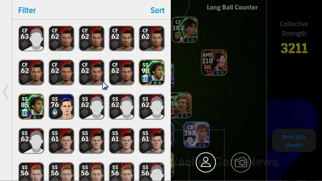 eFootball Accounts Android|Big Time Lionel Messi,Andrea Pirlo,Franco  image 3