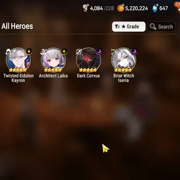 Epic Seven Accounts Starter Global UnVerif|NewEra| 5 ML (BW Iseria,SP Politis,Dark Corvus,etc)+AUBE,Aram,Estelle,Etc|15K