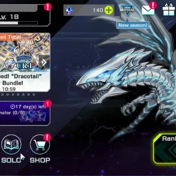 Yu-Gi-Oh! Master Duel Accounts Mid-Level Android|Lv 18|20 Decks|Dracotail,Radiant,Sky