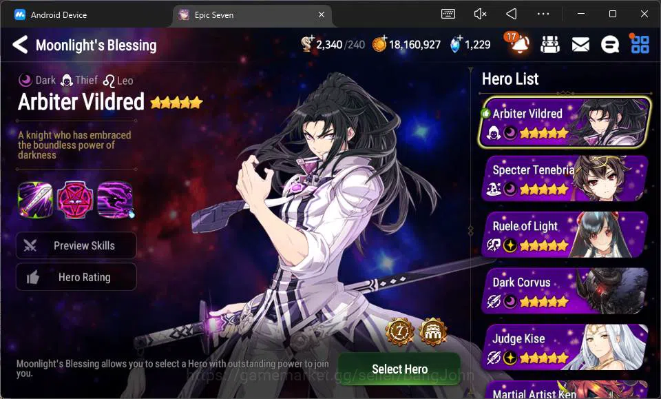 Epic Seven Accounts Global Unverif|5 ML Salome,L Cermia,B Iseria,etc|P image 12