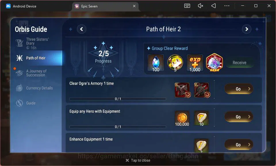 Epic Seven Accounts Global Unverif|5 ML Salome,L Cermia,B Iseria,etc|P image 13