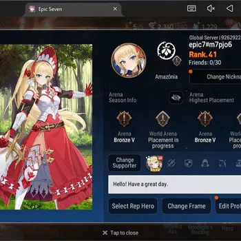 Epic Seven Starter Global Unverif|5 ML Salome,L Cermia,B Iseria,etc|P image 1