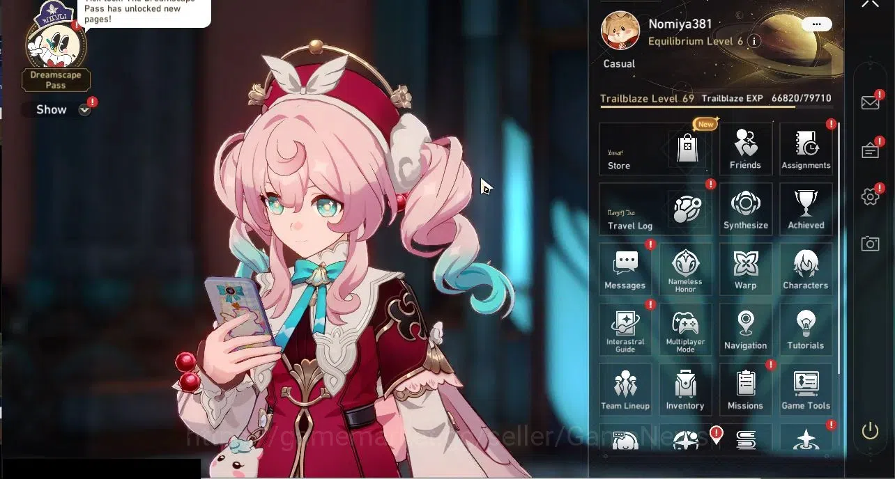 Honkai Star Rail Accounts Asia|TL 69|16 Limited(Firefly,Castorice,Saber,Arch image 1