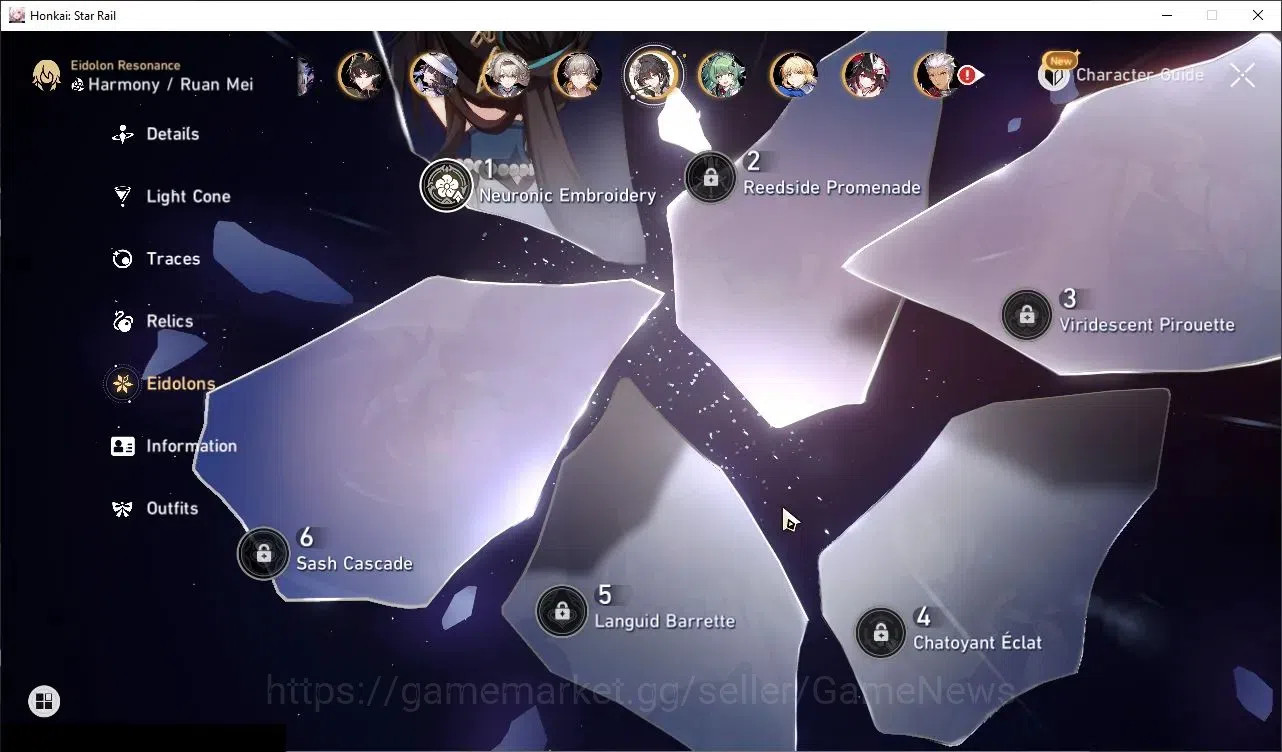 Honkai Star Rail Accounts Asia|TL 69|16 Limited(Firefly,Castorice,Saber,Arch image 5