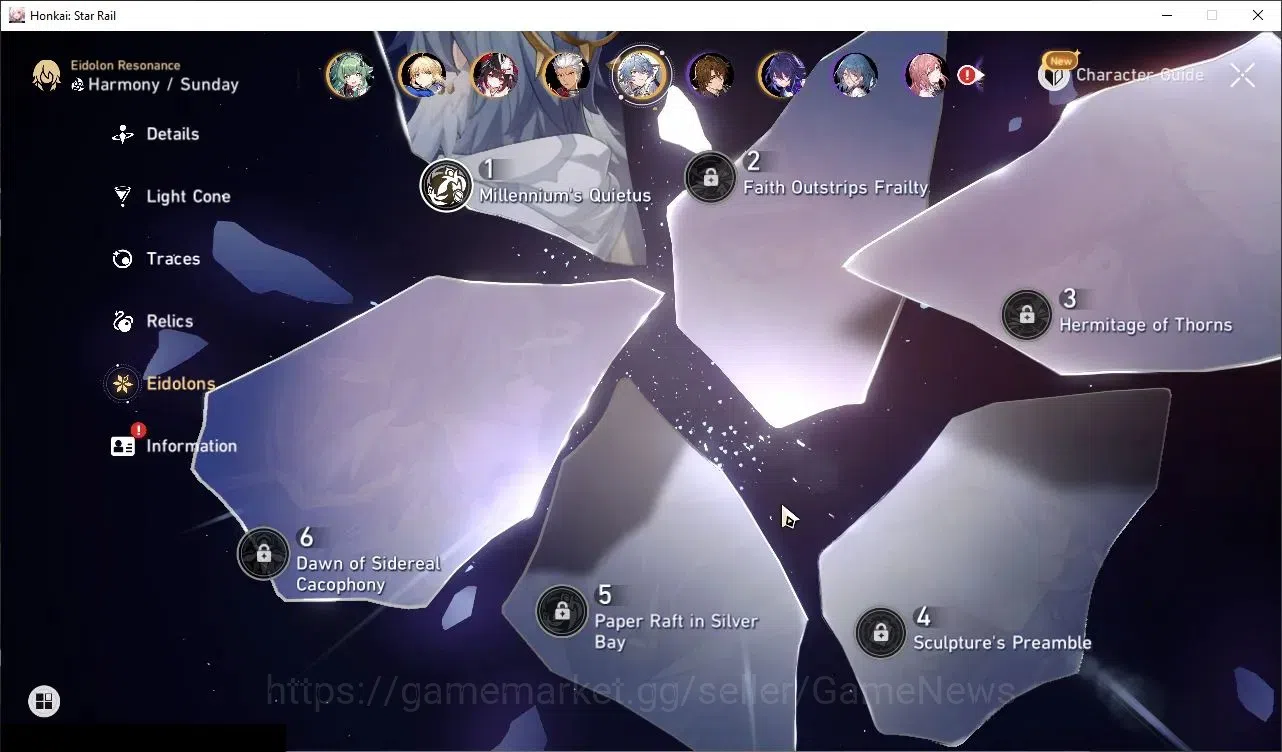 Honkai Star Rail Accounts Asia|TL 69|16 Limited(Firefly,Castorice,Saber,Arch image 6