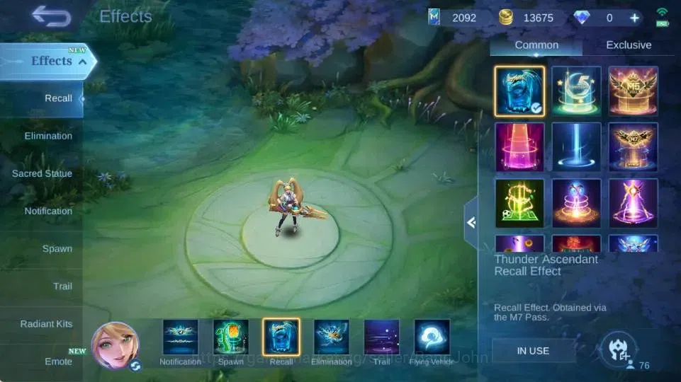 Mobile Legends: Bang Bang Accounts Global Hero 77 Skin 110|CC Natalia|LightBorn TG|M7 image 6
