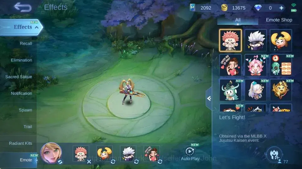 Mobile Legends: Bang Bang Accounts Global Hero 77 Skin 110|CC Natalia|LightBorn TG|M7 image 7