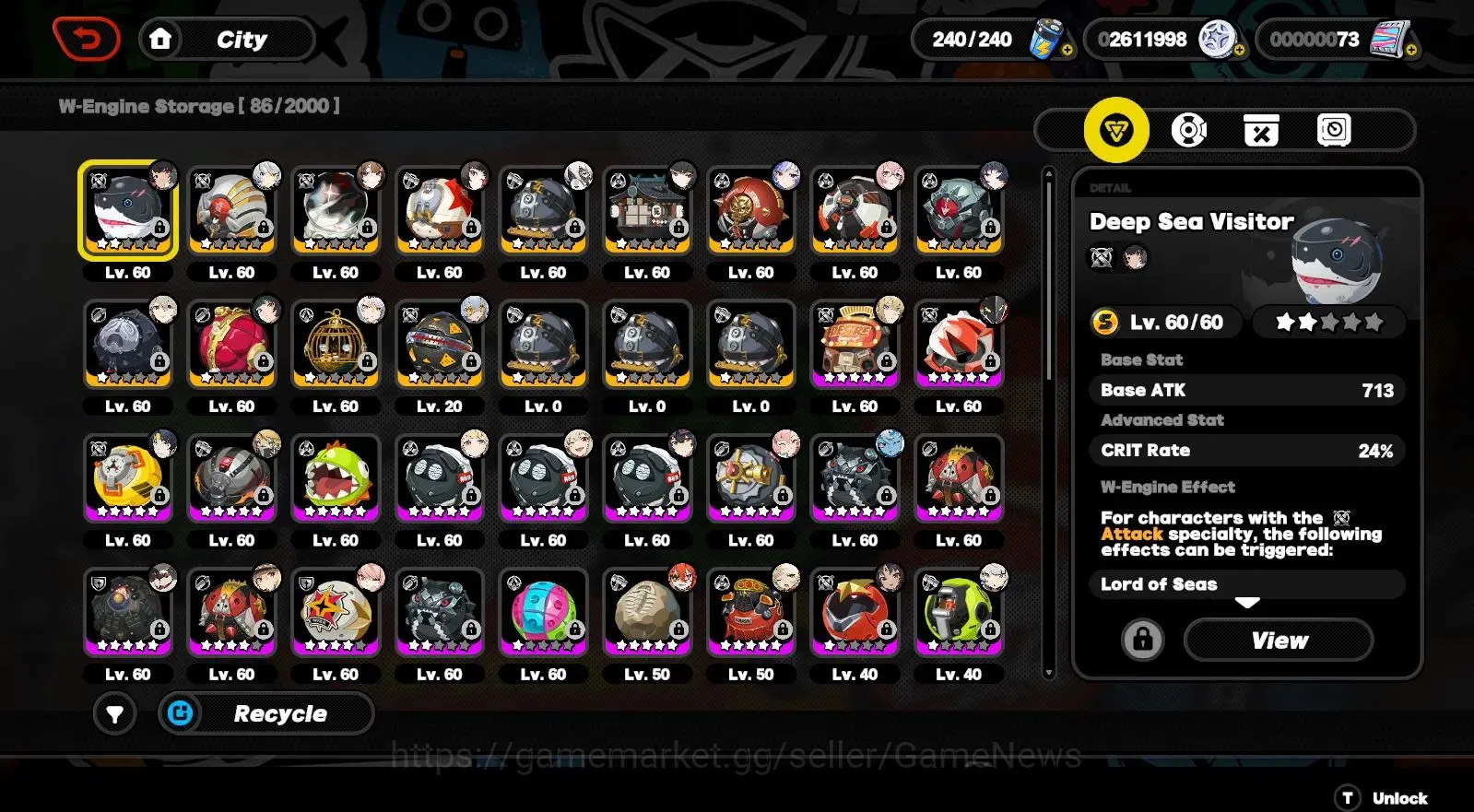 Zenless Zone Zero Accounts Asia ENDGAME| 17 Limit 3 VoidHunter (YeShunguangM1 image 3