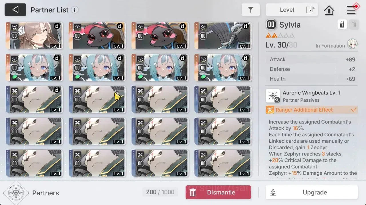Chaos Zero Nightmare Accounts GLOBAL Lv 40|4 SSR[Heidemarie+Sign,Chizuru,Mei Lin image 7