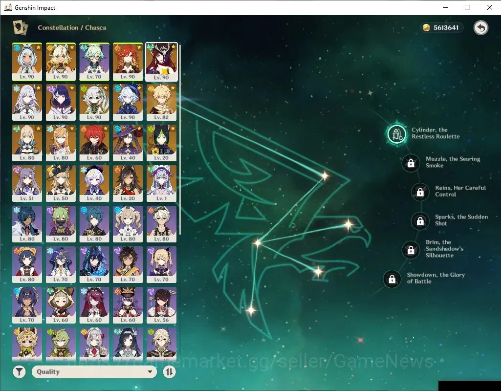 Genshin Impact Accounts Asia | AR 58| Mavuika PremTeam +Skirk PemTeam |10  image 3