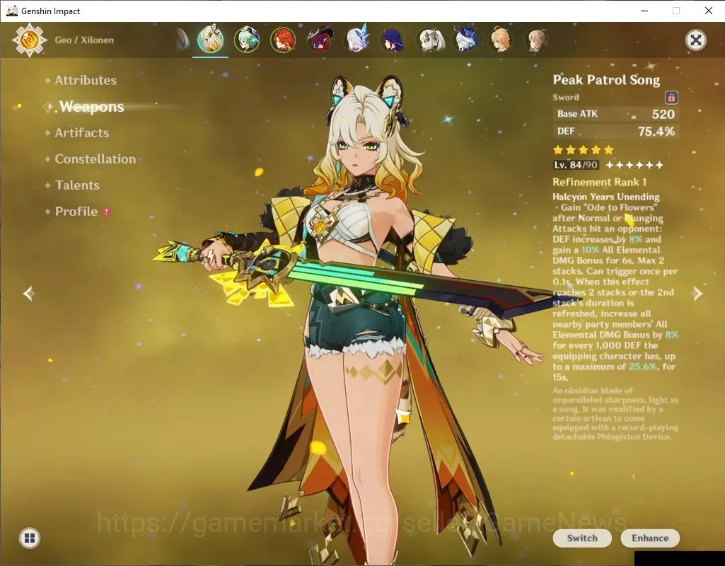 Genshin Impact Accounts Asia | AR 58| Mavuika PremTeam +Skirk PemTeam |10  image 4