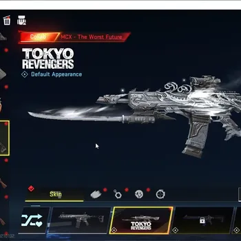 Blood Strike Accounts Collab Skin Asia|Collab TOKREV MCX-The Worst Future+Jack|AOT FAL|7