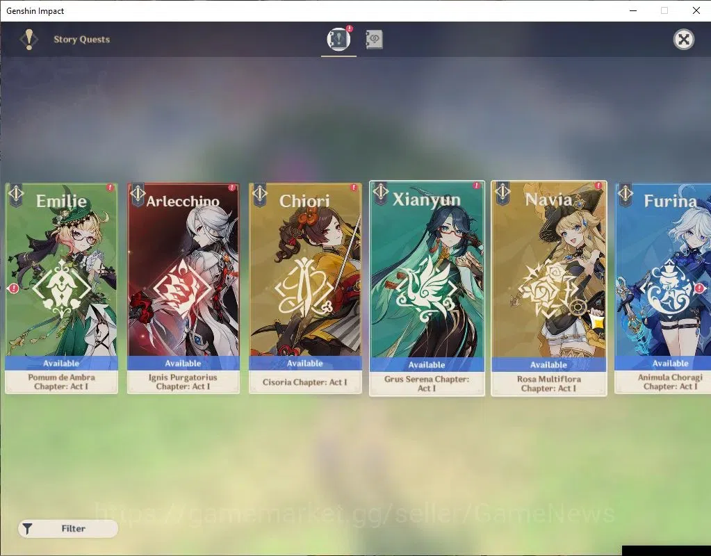 Genshin Impact Accounts ASIA|AR 57|9 Limit+7(*5WeP)|(Hutao)+Sign,Arlecchin image 15