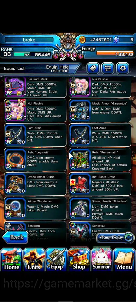 Grand Summoners Accounts Global|Rank 86|39 RGB|18 Ascend|InumutaTW,EmiyaTW, image 18