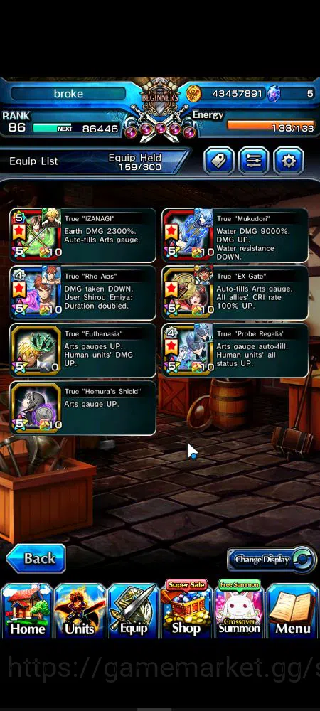 Grand Summoners Accounts Global|Rank 86|39 RGB|18 Ascend|InumutaTW,EmiyaTW, image 4