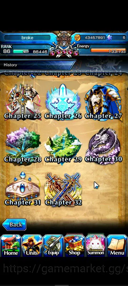 Grand Summoners Accounts Global|Rank 86|39 RGB|18 Ascend|InumutaTW,EmiyaTW, image 5