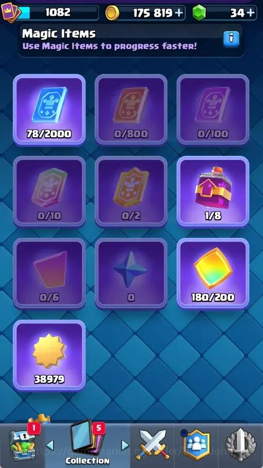 Clash Royale Accounts Mobile |KTL 12|Trophy 8061|5 EVO Cards|1 Hero Card image 16