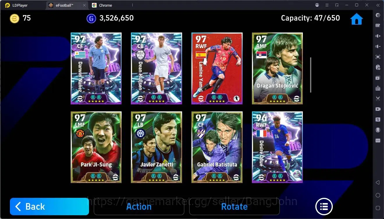 eFootball Accounts Mobile|PW 3199|Bigtime Gerrard,Nistelrooij,Bergson image 6