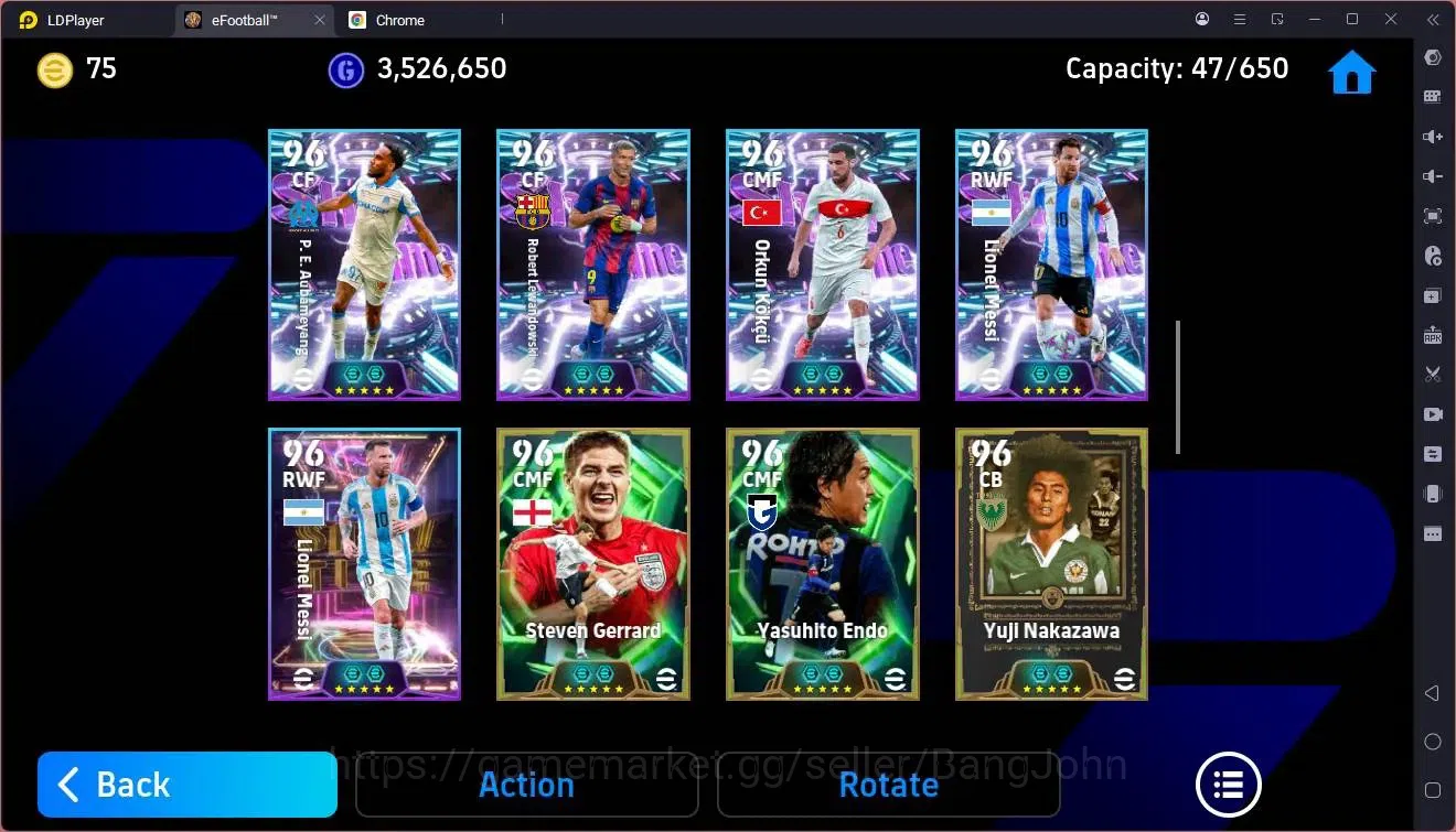 eFootball Accounts Mobile|PW 3199|Bigtime Gerrard,Nistelrooij,Bergson image 7