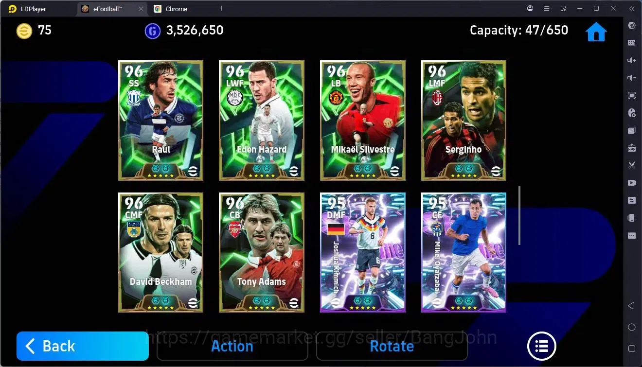 eFootball Accounts Mobile|PW 3199|Bigtime Gerrard,Nistelrooij,Bergson image 8