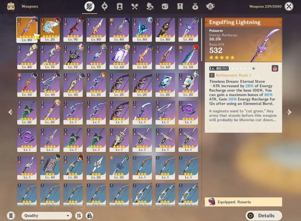 Genshin Impact Accounts ASIA|AR55|5Limited+1(*5Weapon)|HuTao,Eula,Alhaiham image 4