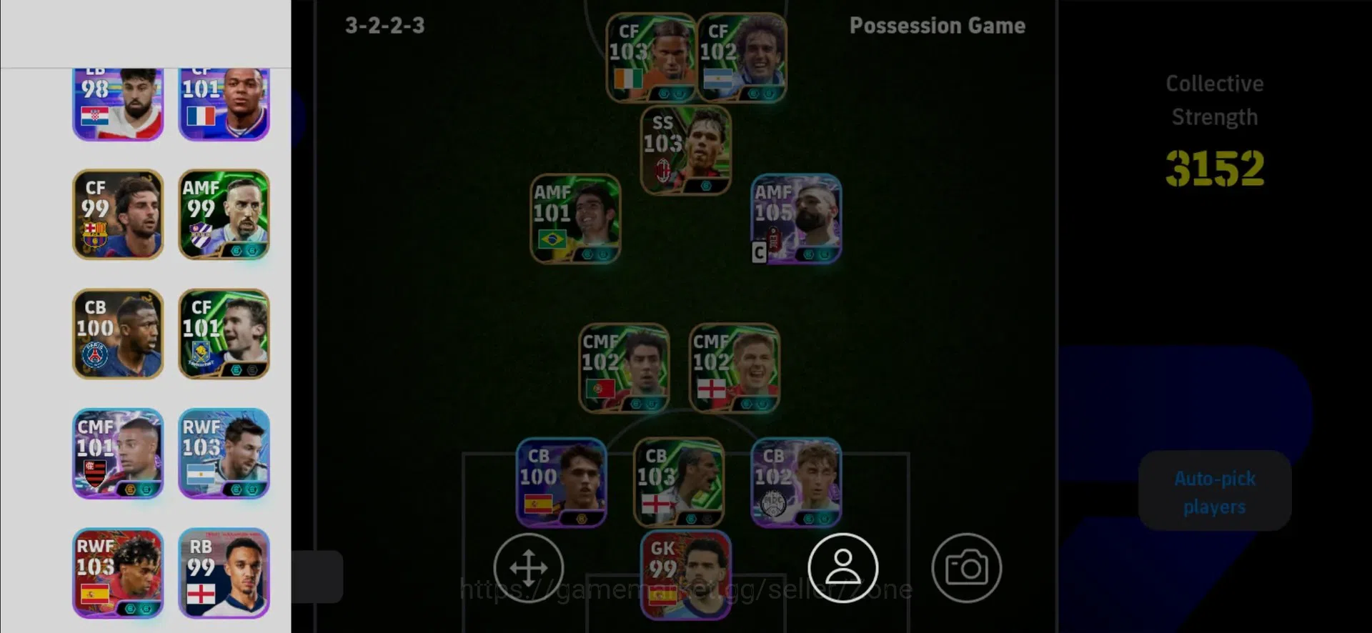 eFootball Accounts を購入 - Android | PW 3152 | Epic Drogba