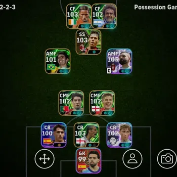 eFootball Accounts Legends & Iconic Players Android|PW 3152|Epic Drogba, Van Basten, Gerrard|Showtime Salah, Huijsen, Yama