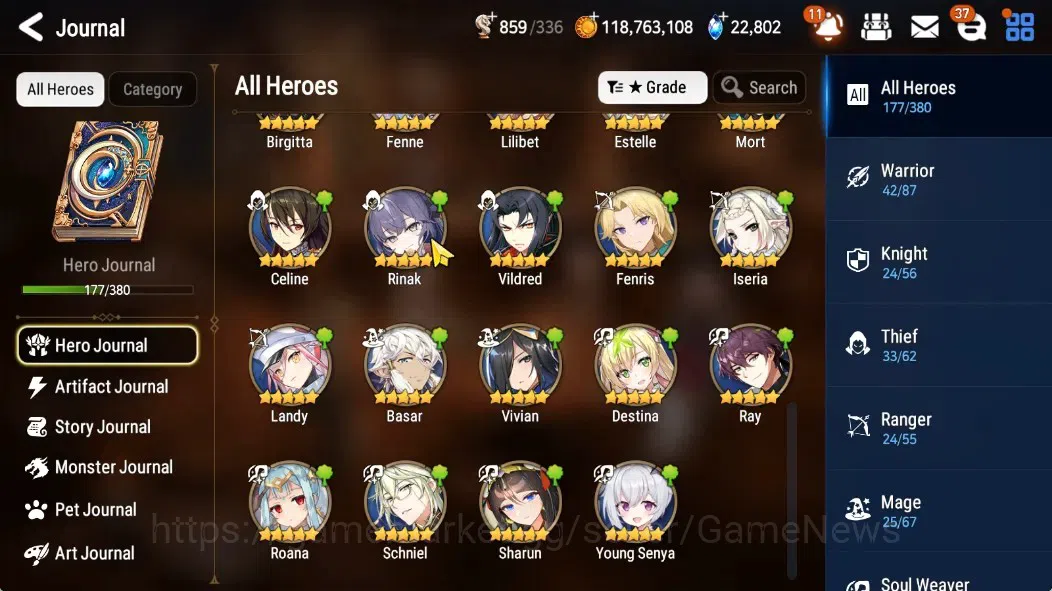Epic Seven Accounts GLOBAL Unverif|New Era|11 ML(NM Luna,Straze,SP Pol image 9