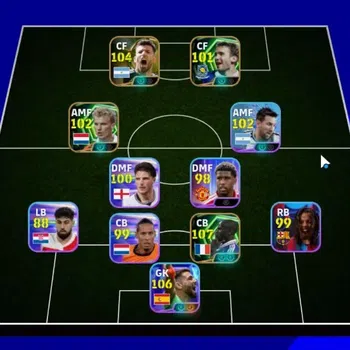 eFootball Accounts Legends & Iconic Players Android|4 Epic Lilian Thuram,Sergio Aguero,Dennis Bergkamp,Andriy Shevchenko|5