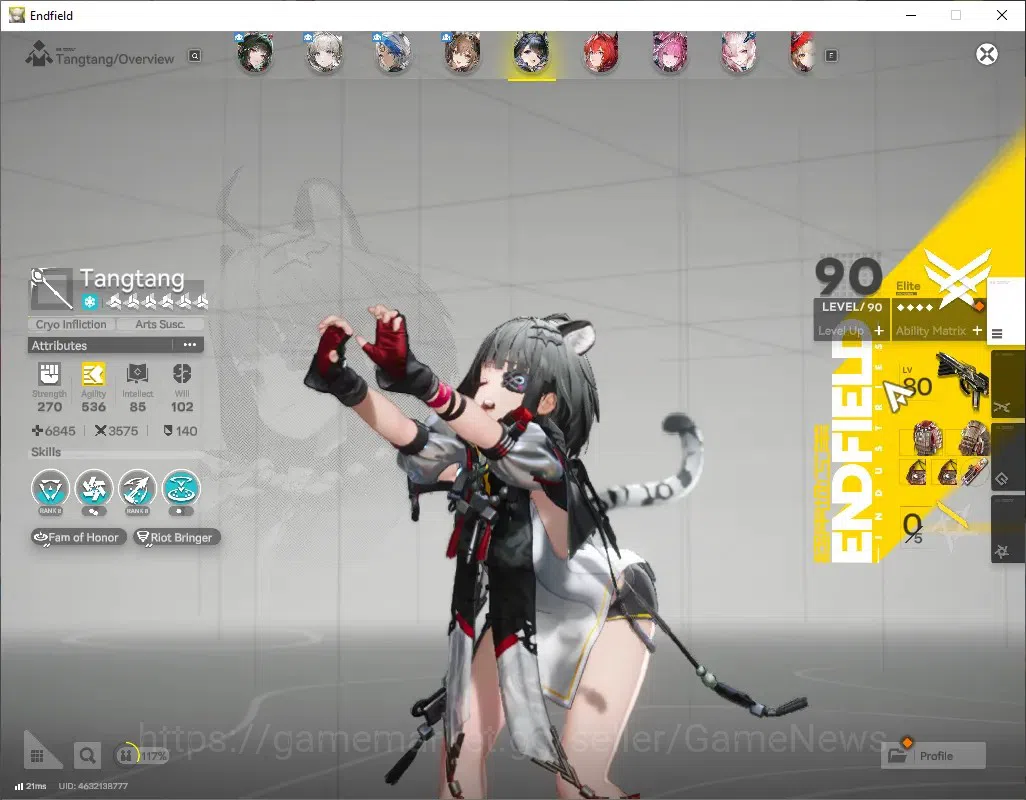 Arknights: Endfield Accounts ASIA|Lv 60|11 SSR (7 12