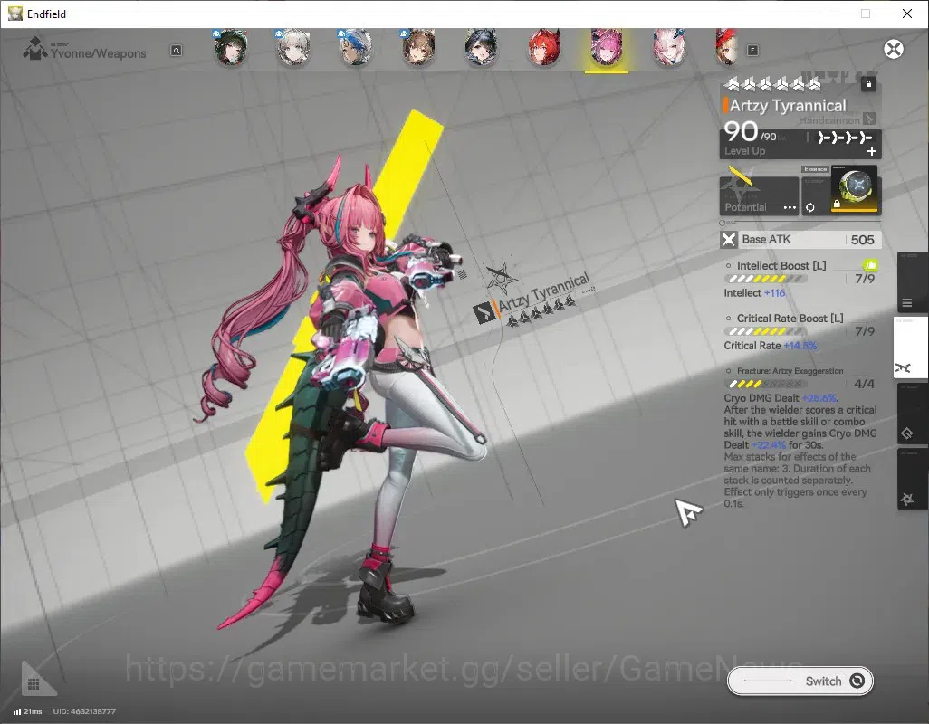 Arknights: Endfield Accounts ASIA|Lv 60|11 SSR (7 8