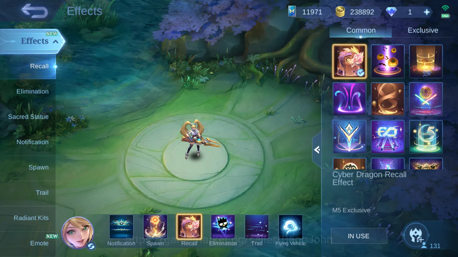 Mobile Legends: Bang Bang Accounts Hero 131 | Skin 256 | Prime Granger , Saintsaiya V image 11
