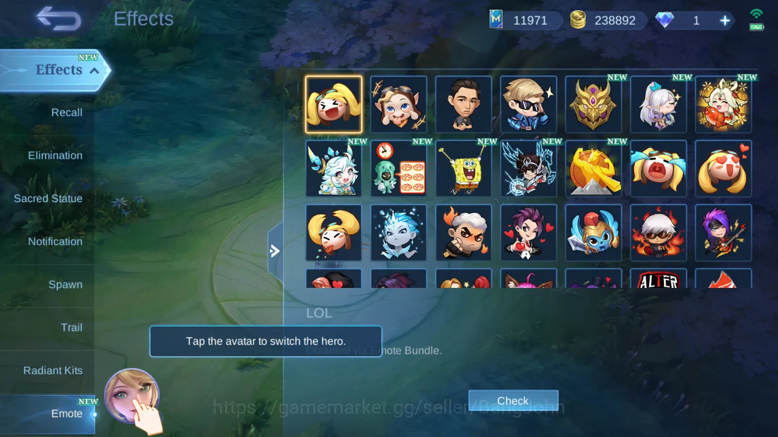 Mobile Legends: Bang Bang Accounts Hero 131 | Skin 256 | Prime Granger , Saintsaiya V image 12