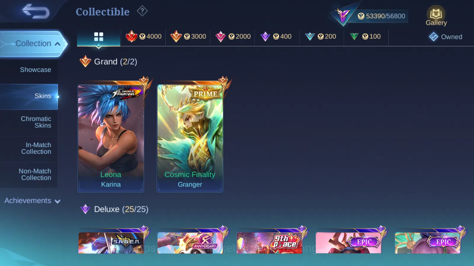 Mobile Legends: Bang Bang Accounts Hero 131 | Skin 256 | Prime Granger , Saintsaiya V image 5