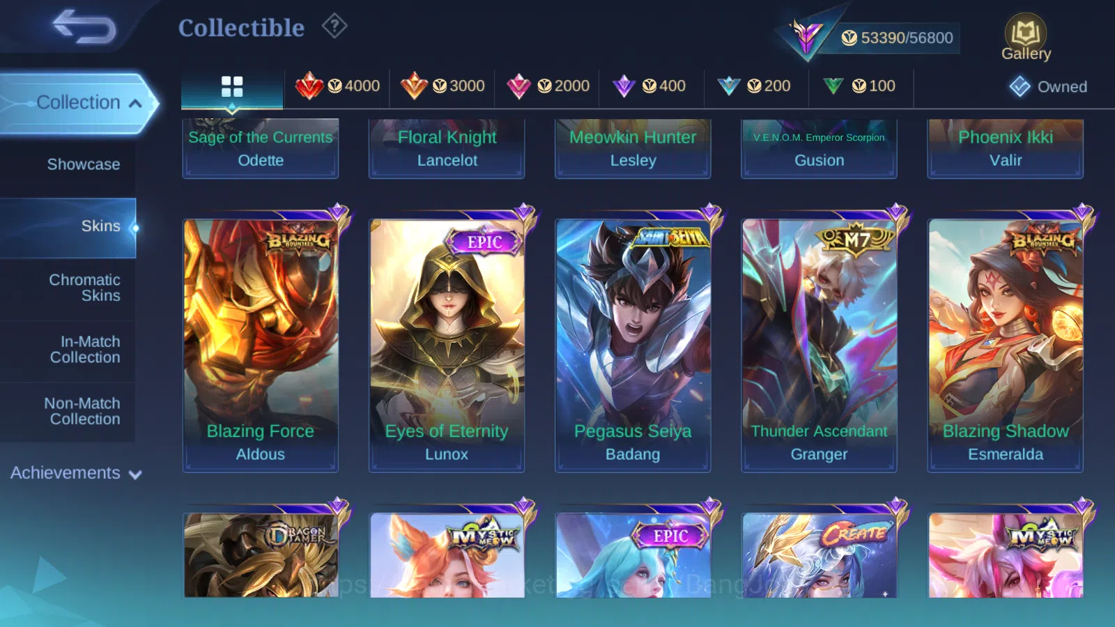 Mobile Legends: Bang Bang Accounts Hero 131 | Skin 256 | Prime Granger , Saintsaiya V image 9