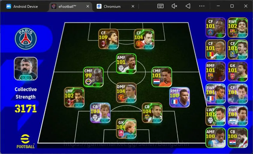 eFootball Accounts Legends & Iconic Players Mobile|PW 3171|Zlatan Ibarhimovic BigT,Dean Hujisen ShowT,Oliver Kahn Epic,Eden 1