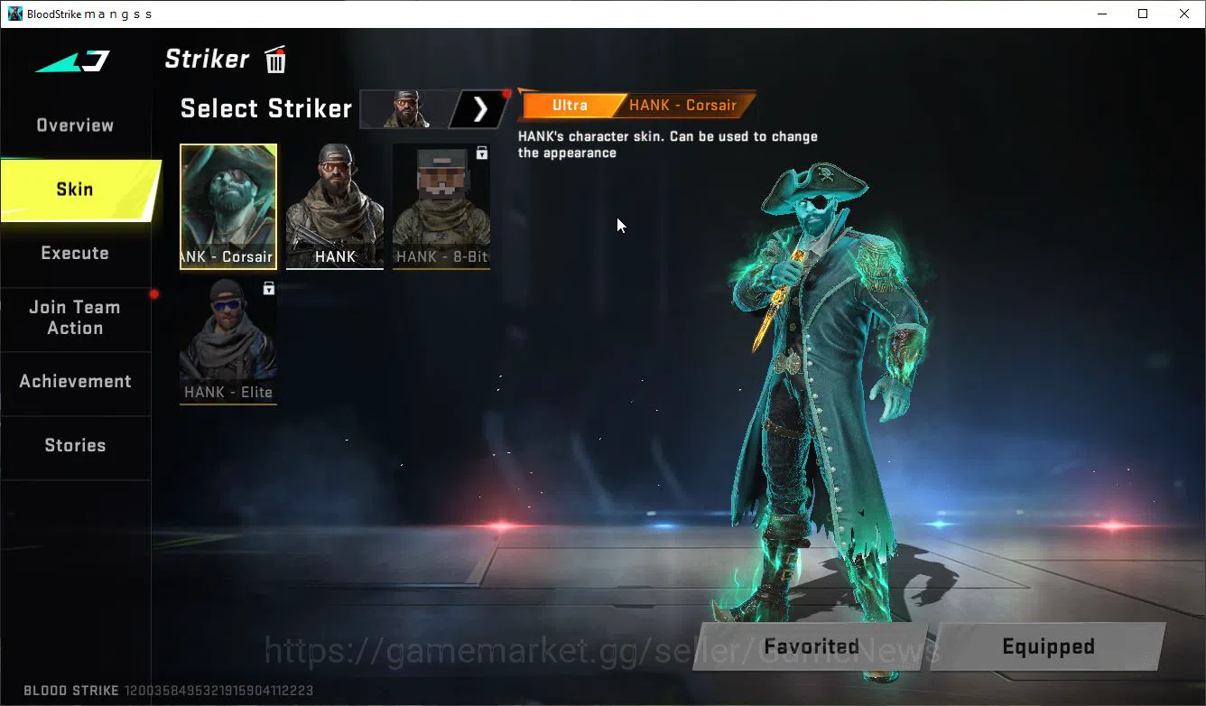 Blood Strike Accounts High-End ASIA|Artifact EVO-Pivot|MELEE BF Knife|9 ULTRA[Hank,Emma,Glock,Spear,Etc]|Collab BLEACH 3