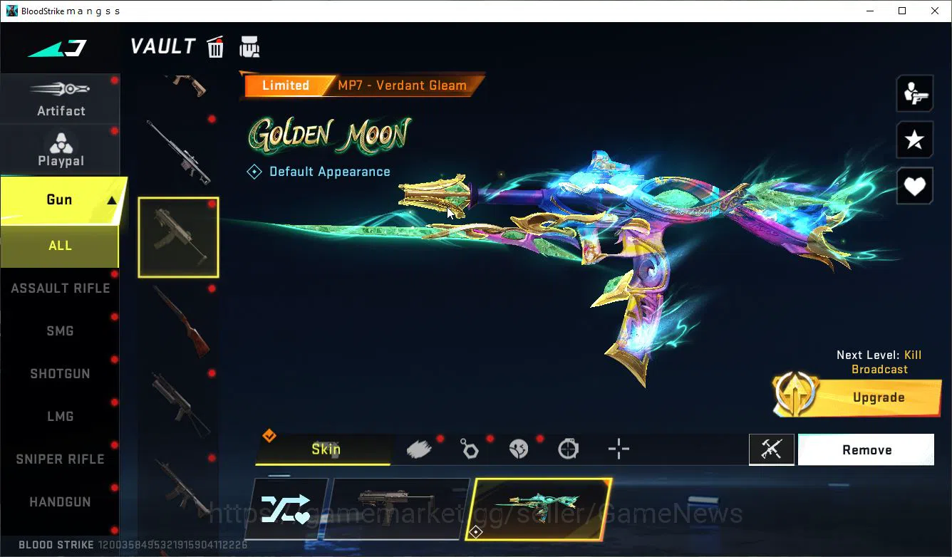 Blood Strike Accounts High-End ASIA|Artifact EVO-Pivot|MELEE BF Knife|9 ULTRA[Hank,Emma,Glock,Spear,Etc]|Collab BLEACH 17