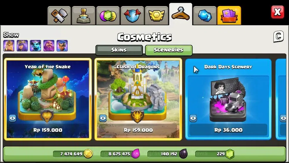 Clash of Clans Accounts TH 17 - BH 10|LV 212|HH 10|Limited Skin|BK 82,AQ 8 image 20
