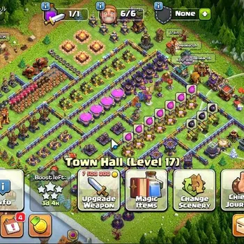 Clash of Clans High-End TH 17 - BH 10|LV 212|HH 10|Limited Skin|BK 82,AQ 8 image 1