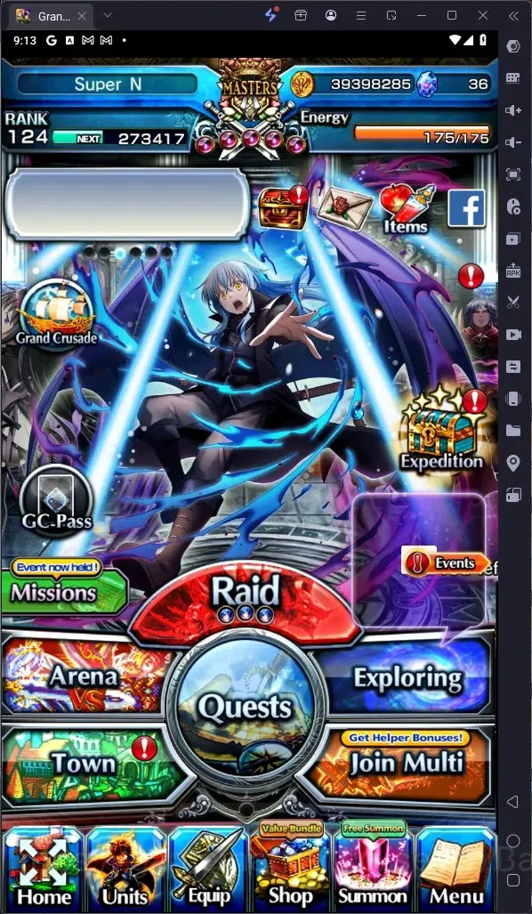 Grand Summoners Accounts Global | Rank 124 | Okarun Lv120 TW, Summer Miyu image 1