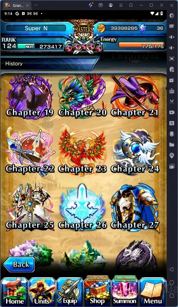 Grand Summoners Accounts Global | Rank 124 | Okarun Lv120 TW, Summer Miyu image 8