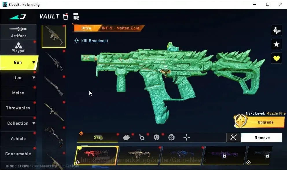 Blood Strike Accounts ASIA|9 ULTRA[2 ZERO,BLAST,SPIKE,Galil,AR97,INP-9,U image 11
