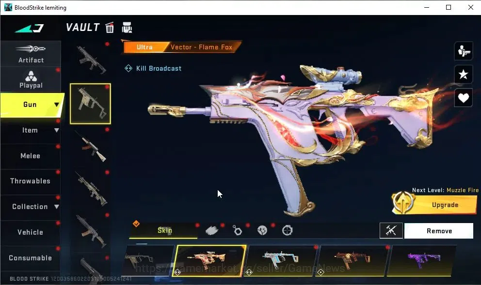 Blood Strike Accounts ASIA|9 ULTRA[2 ZERO,BLAST,SPIKE,Galil,AR97,INP-9,U image 13