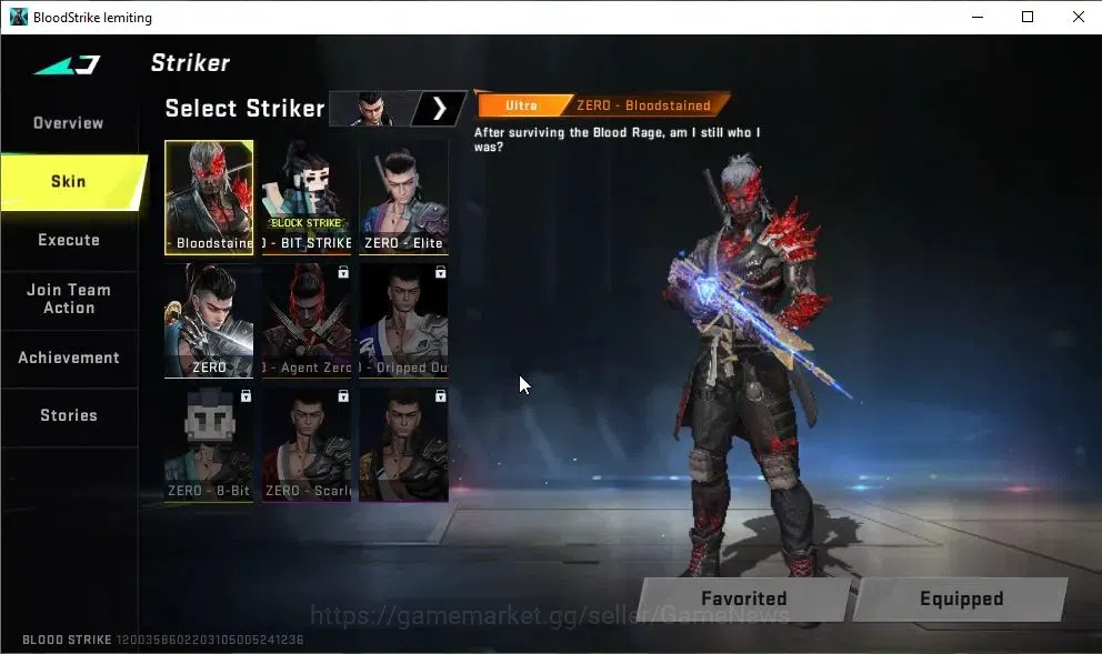 Blood Strike Accounts ASIA|9 ULTRA[2 ZERO,BLAST,SPIKE,Galil,AR97,INP-9,U image 3