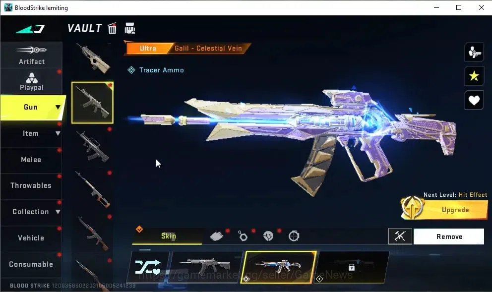Blood Strike Accounts ASIA|9 ULTRA[2 ZERO,BLAST,SPIKE,Galil,AR97,INP-9,U image 7