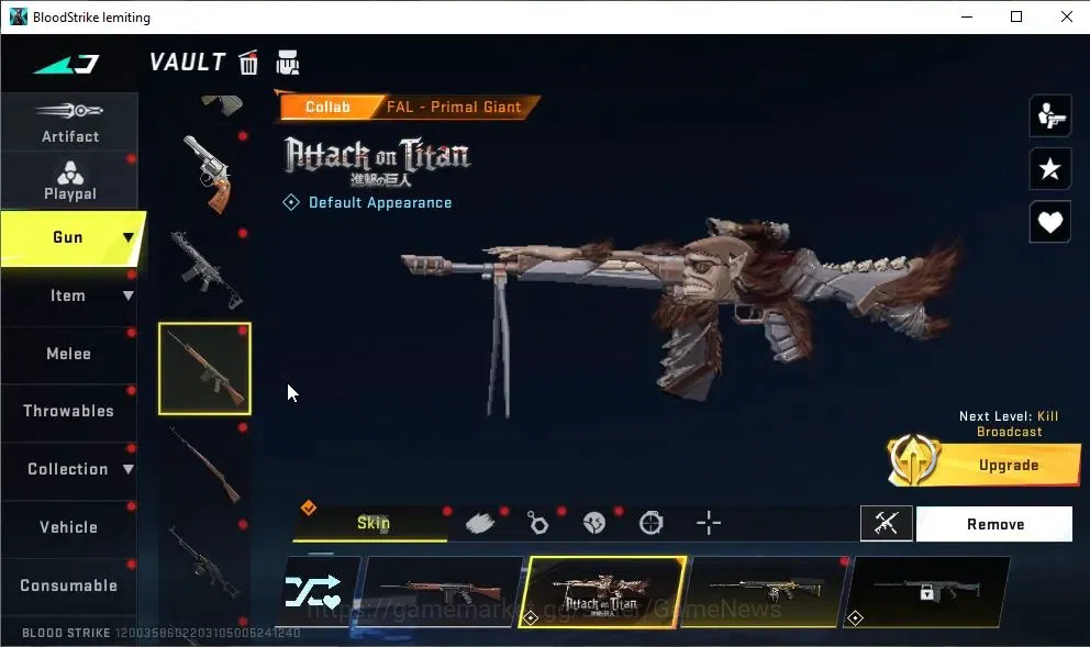 Blood Strike Accounts ASIA|9 ULTRA[2 ZERO,BLAST,SPIKE,Galil,AR97,INP-9,U image 8