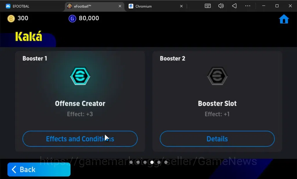 eFootball Accounts Android|300 Coins|Epic Kaka,Andriy Shevchenko,Show image 8