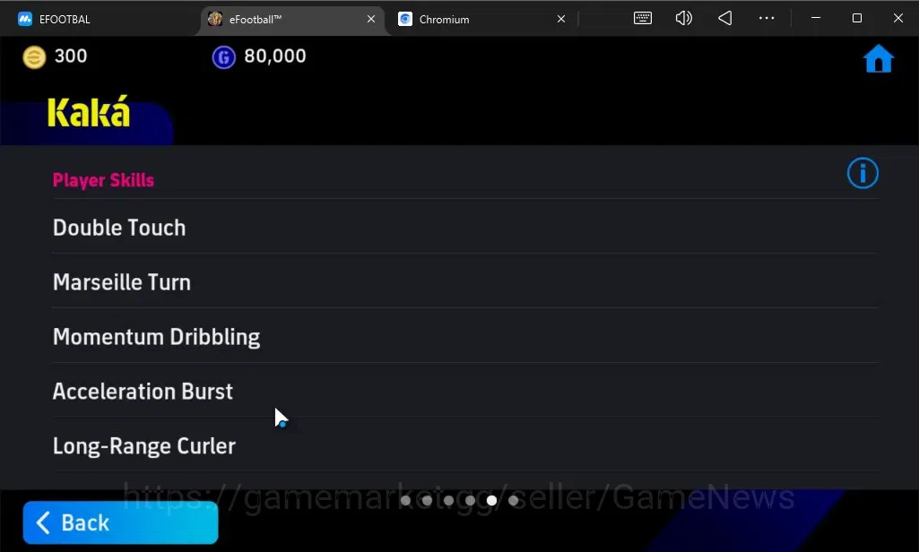 eFootball Accounts Android|300 Coins|Epic Kaka,Andriy Shevchenko,Show image 9