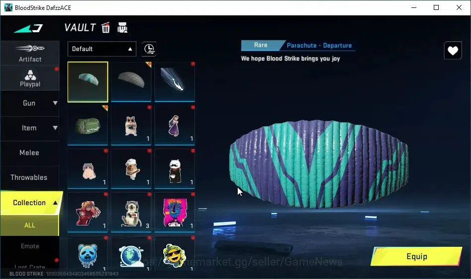 Blood Strike Accounts ASIA| Collab Evangelion MCX | 3 Legendary(ETHAN-Co image 11